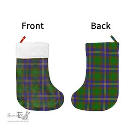Scottish Strange of Balkaskie Clan Tartan Christmas Stocking - Classic