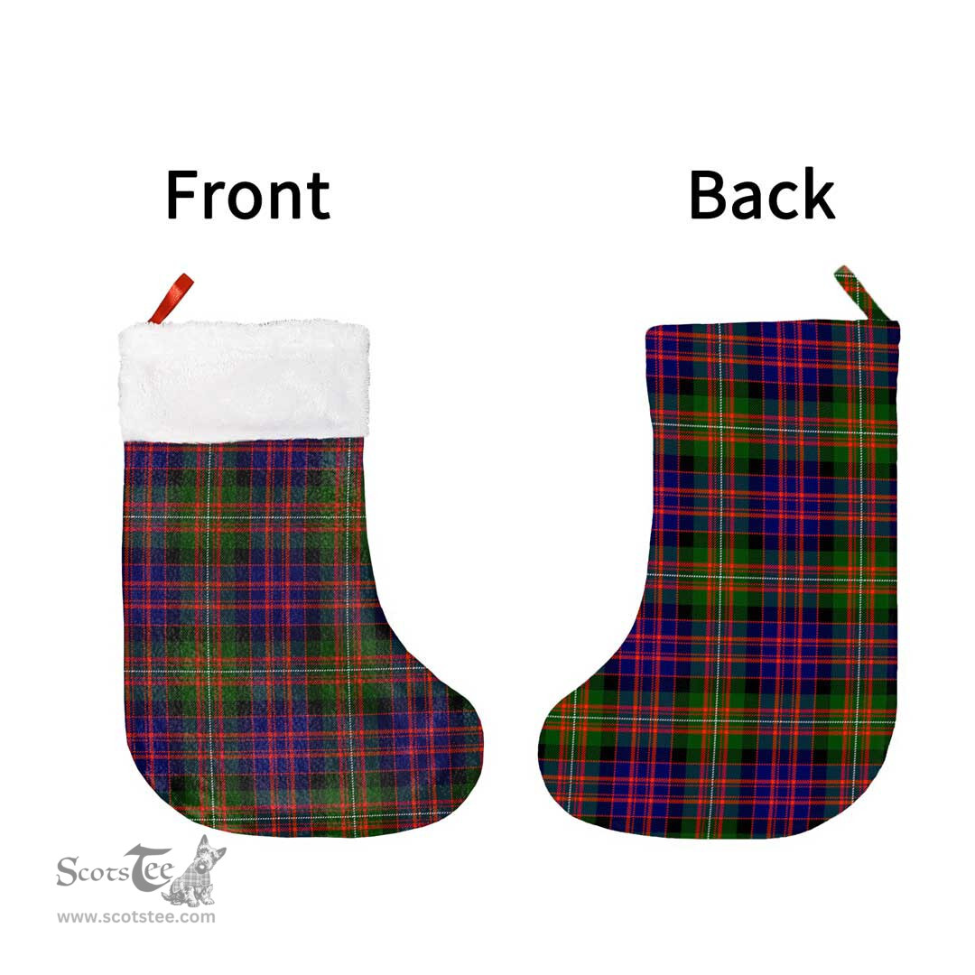 Scottish MacDonnell of Glengarry Modern Clan Tartan Christmas Stocking - Classic