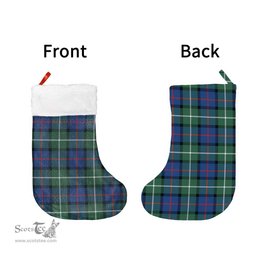Scottish Davidson of Tulloch Clan Tartan Christmas Stocking - Classic