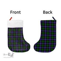 Scottish Russell Modern Clan Tartan Christmas Stocking - Classic