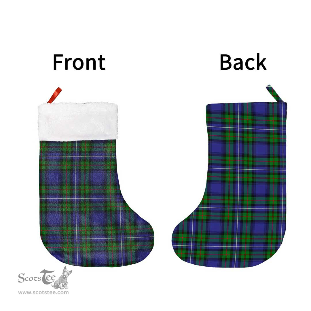 Scottish Robertson Hunting Modern Clan Tartan Christmas Stocking - Classic