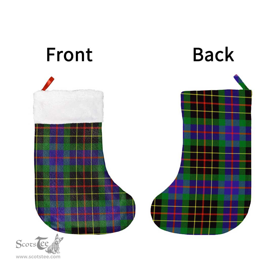 Scottish Brodie Hunting Modern Clan Tartan Christmas Stocking - Classic