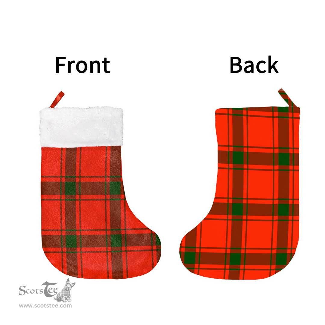 Scottish MacDonald of Sleat Clan Tartan Christmas Stocking - Classic