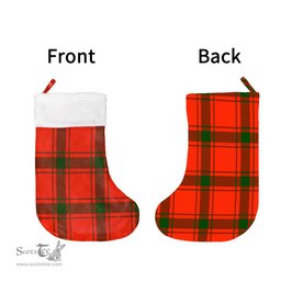 Scottish MacDonald of Sleat Clan Tartan Christmas Stocking - Classic