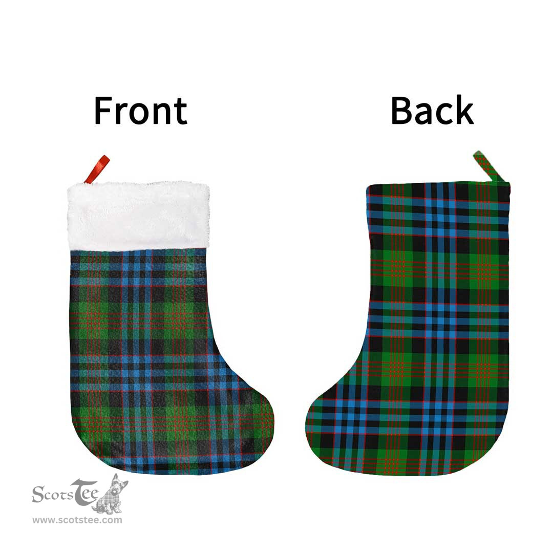 Scottish Newlands of Lauriston Clan Tartan Christmas Stocking - Classic