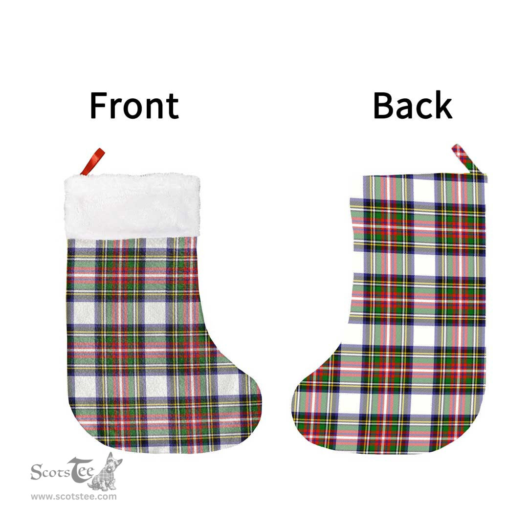 Scottish Stewart Dress Modern Clan Tartan Christmas Stocking - Classic