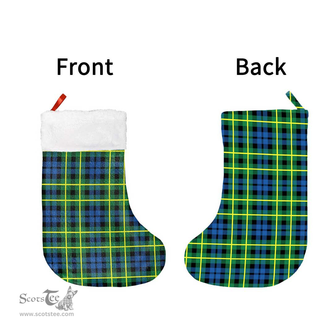 Scottish Campbell of Breadalbane Ancient Clan Tartan Christmas Stocking - Classic