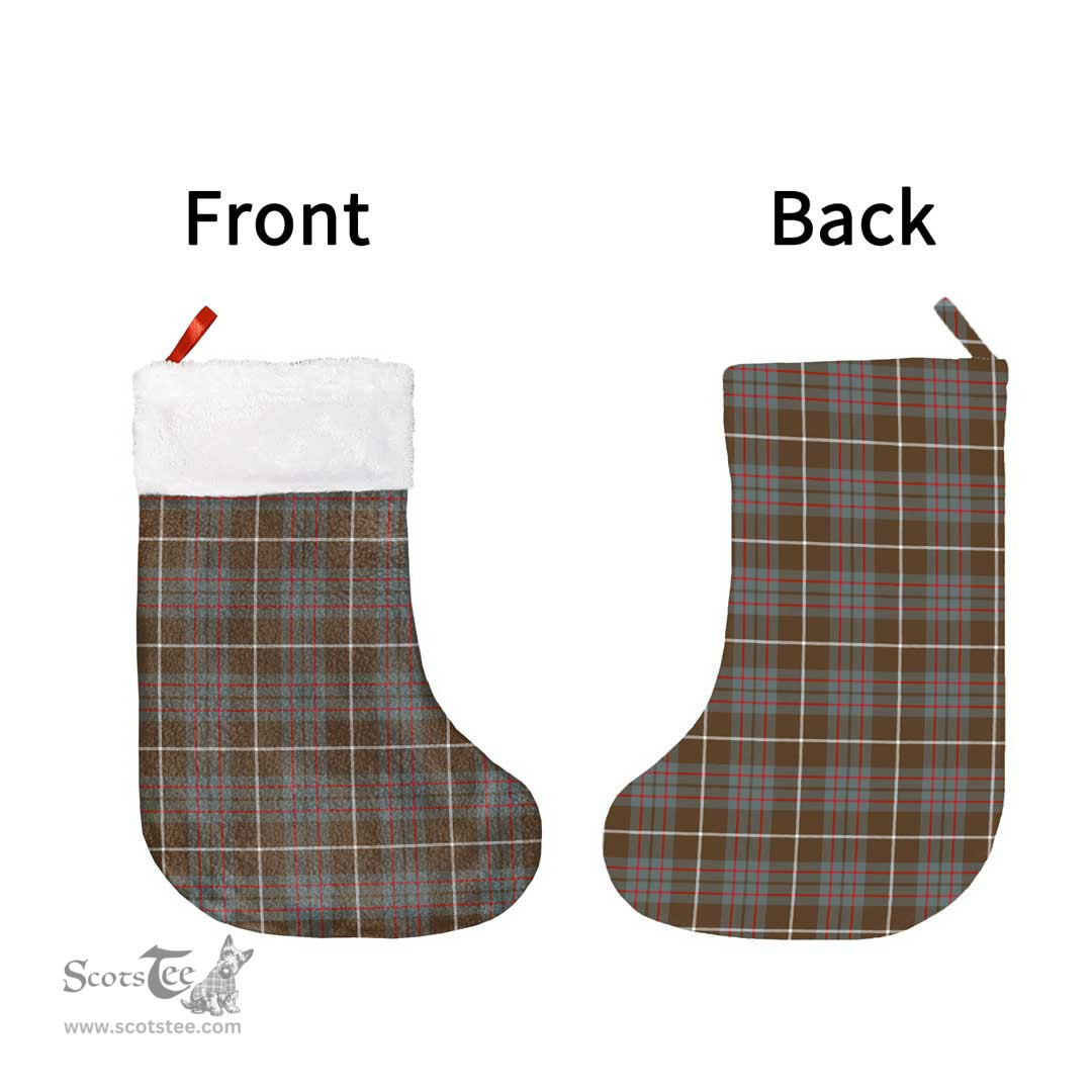 Scottish MacIntyre Hunting Weathered Clan Tartan Christmas Stocking - Classic