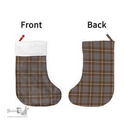 Scottish MacIntyre Hunting Weathered Clan Tartan Christmas Stocking - Classic