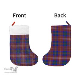 Scottish Chisholm Hunting Modern Clan Tartan Christmas Stocking - Classic