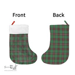 Scottish MacKinnon Hunting Ancient Clan Tartan Christmas Stocking - Classic