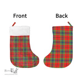 Scottish MacLean of Duart Modern Clan Tartan Christmas Stocking - Classic