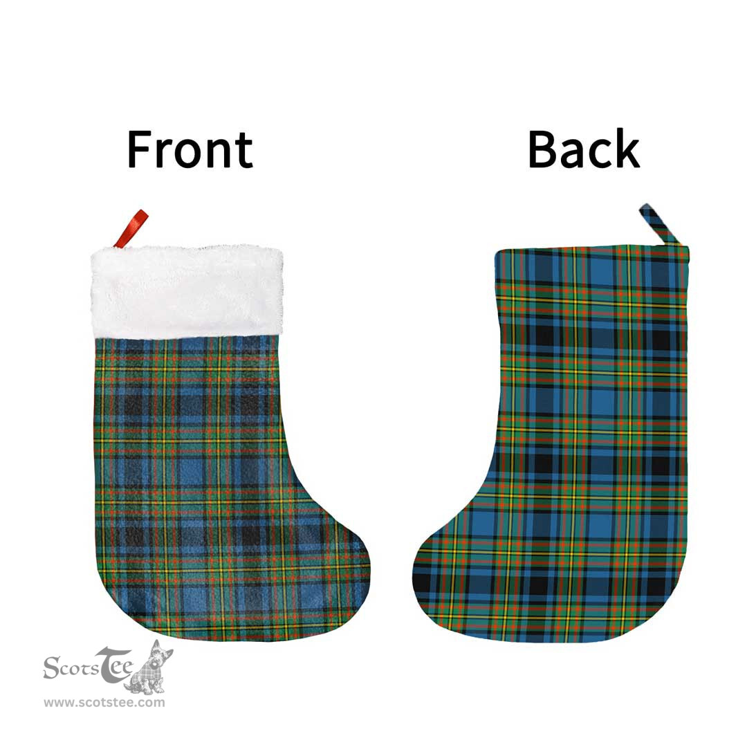 Scottish Gillies Ancient Clan Tartan Christmas Stocking - Classic