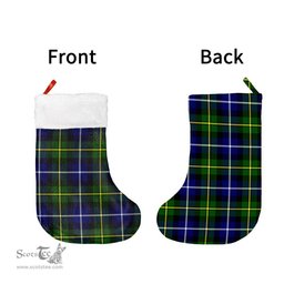 Scottish MacNeill of Barra Modern Clan Tartan Christmas Stocking - Classic