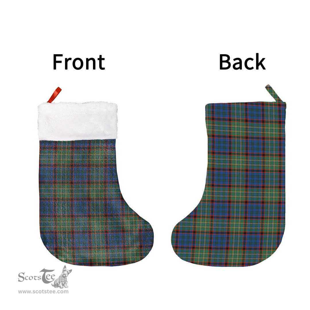 Scottish Nicolson Hunting Ancient Clan Tartan Christmas Stocking - Classic