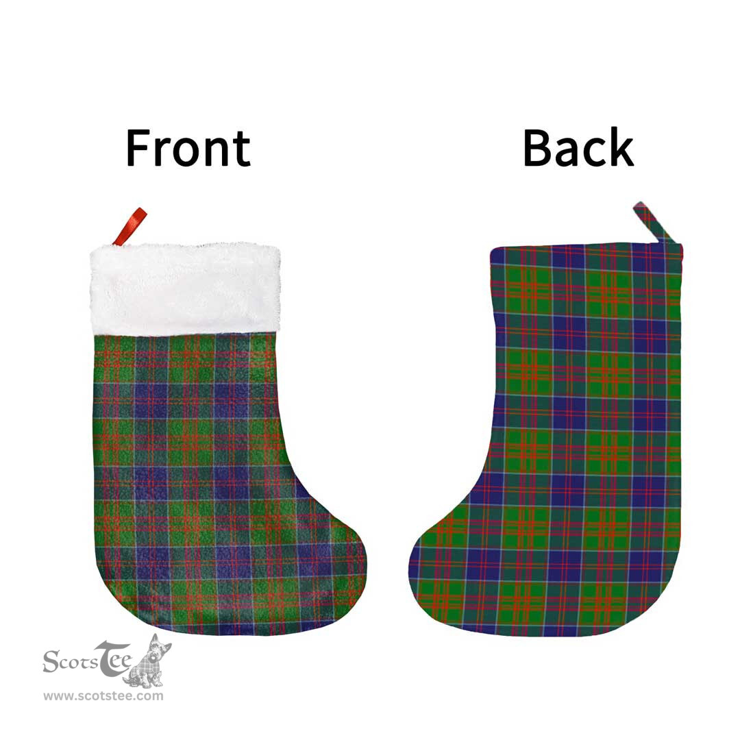 Scottish Stewart of Appin Hunting Modern Clan Tartan Christmas Stocking - Classic