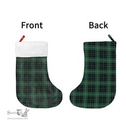 Scottish MacAulay Hunting Ancient Clan Tartan Christmas Stocking - Classic