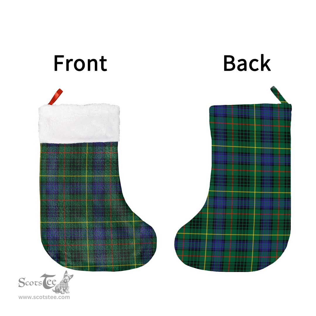 Scottish Stewart Hunting Modern Clan Tartan Christmas Stocking - Classic