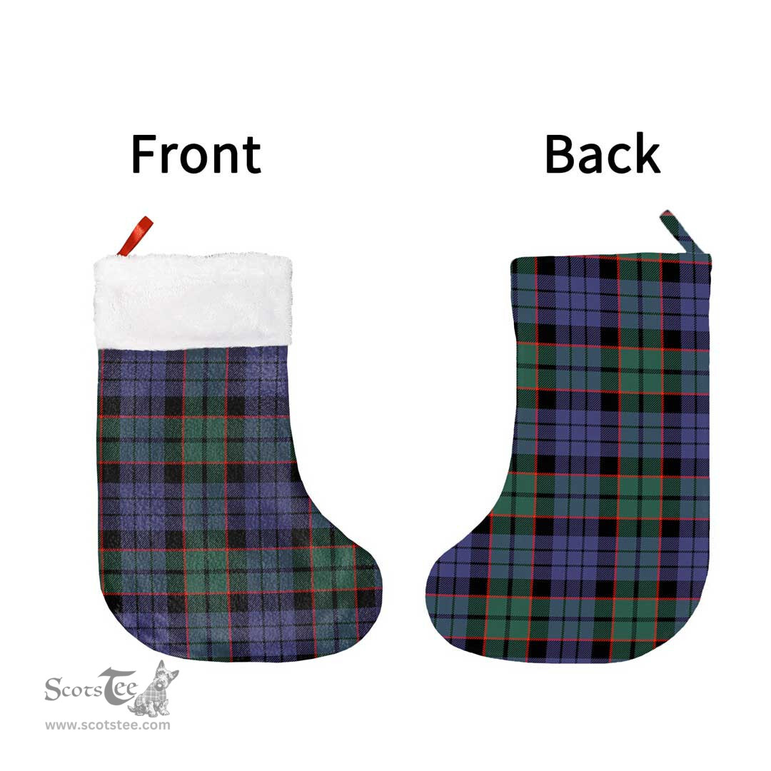 Scottish Fletcher Modern Clan Tartan Christmas Stocking - Classic