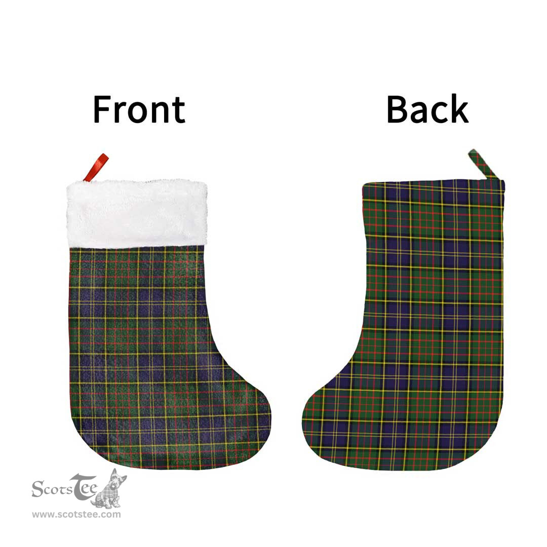 Scottish MacMillan Hunting Modern Clan Tartan Christmas Stocking - Classic