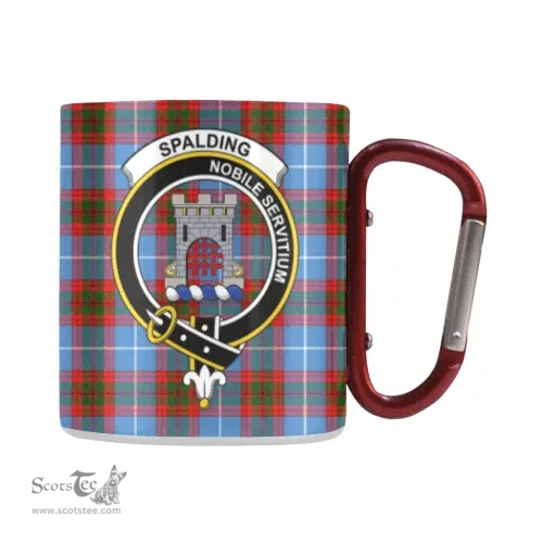 Scottish Spalding Family Crest Personalized Coffee Mugs Scotland Gifts Scottish Plaid Tartan Plaid