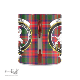 Scottish Riddell Family Crest Personalized Coffee Mugs Scotland Gifts Scottish Plaid Tartan Plaid