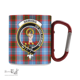 Scottish Skirving Family Crest Personalized Coffee Mugs Scotland Gifts Scottish Plaid Tartan Plaid