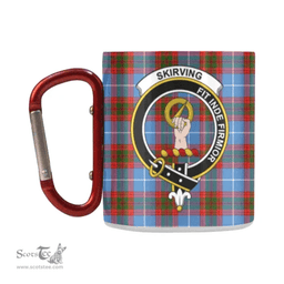 Scottish Skirving Family Crest Personalized Coffee Mugs Scotland Gifts Scottish Plaid Tartan Plaid