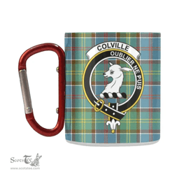 Scottish Colville District Family Crest Personalized Coffee Mugs Scotland Gifts Scottish Plaid Tartan Plaid