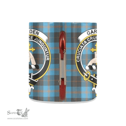 Scottish Garden Family Crest Personalized Coffee Mugs Scotland Gifts Scottish Plaid Tartan Plaid