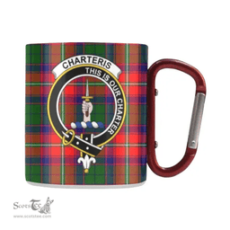 Scottish Charteris District Family Crest Personalized Coffee Mugs Scotland Gifts Scottish Plaid Tartan Plaid