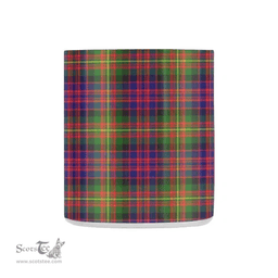 Scottish Carnegie Family Crest and Red - Yellow Tartan Personalized Coffee Mugs Scotland Gifts Scottish Plaid Tartan Plaid