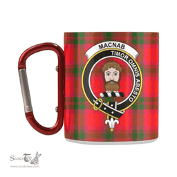 Scottish Macnab Family Crest and Red Tartan Personalized Coffee Mugs Scotland Gifts Scottish Plaid Tartan Plaid