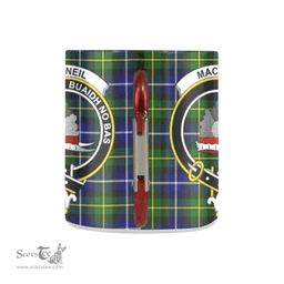 Scottish Macneil Of Barra Family Crest Personalized Coffee Mugs Scotland Gifts Scottish Plaid Tartan Plaid