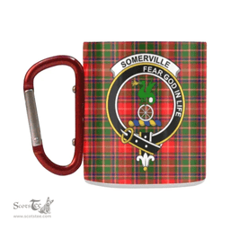 Scottish Somerville Family Crest Personalized Coffee Mugs Scotland Gifts Scottish Plaid Tartan Plaid