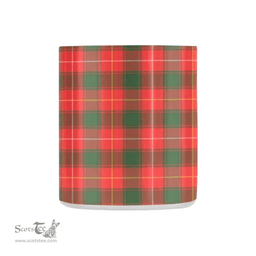 Scottish Macfie Family Crest and Red - Green Tartan Personalized Coffee Mugs Scotland Gifts Scottish Plaid Tartan Plaid