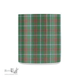 Scottish Gayre Family Crest and Green - Red Tartan Personalized Coffee Mugs Scotland Gifts Scottish Plaid Tartan Plaid