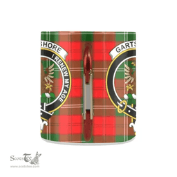 Scottish Gartshore Family Crest Personalized Coffee Mugs Scotland Gifts Scottish Plaid Tartan Plaid