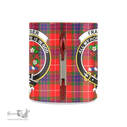 Scottish Fraser Of Lovat Family Crest Personalized Coffee Mugs Scotland Gifts Scottish Plaid Tartan Plaid
