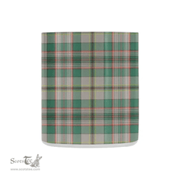 Scottish Craig Family Crest and Green Tartan Personalized Coffee Mugs Scotland Gifts Scottish Plaid Tartan Plaid