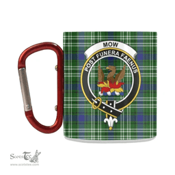 Scottish Mow Family Crest Personalized Coffee Mugs Scotland Gifts Scottish Plaid Tartan Plaid