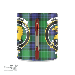 Scottish Haldane Family Crest Personalized Coffee Mugs Scotland Gifts Scottish Plaid Tartan Plaid
