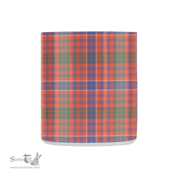 Scottish Macrae Family Crest and Pink, Green, Blue Tartan Personalized Coffee Mugs Scotland Gifts Scottish Plaid Tartan Plaid