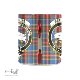 Scottish Bethune Family Crest Personalized Coffee Mugs Scotland Gifts Scottish Plaid Tartan Plaid