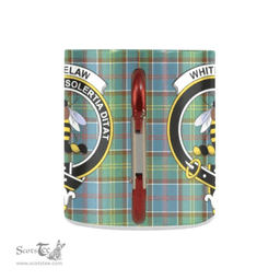 Scottish Whitelaw District Family Crest Personalized Coffee Mugs Scotland Gifts Scottish Plaid Tartan Plaid