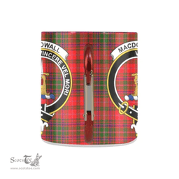 Scottish Macdowall Family Crest Personalized Coffee Mugs Scotland Gifts Scottish Plaid Tartan Plaid