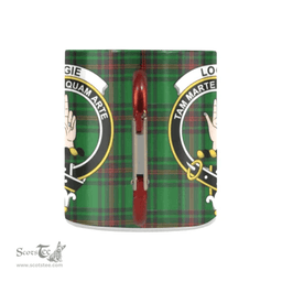 Scottish Logie Family Crest Personalized Coffee Mugs Scotland Gifts Scottish Plaid Tartan Plaid