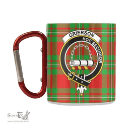 Scottish Grierson Family Crest Personalized Coffee Mugs Scotland Gifts Scottish Plaid Tartan Plaid
