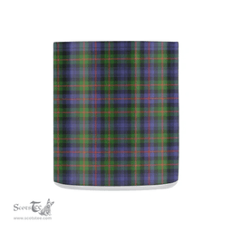 Scottish Murray Of Atholl Family Crest and Blue - Green Tartan Personalized Coffee Mugs Scotland Gifts Scottish Plaid Tartan Plaid