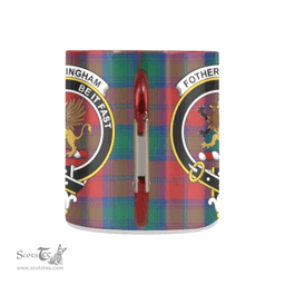 Scottish Fotheringham Family Crest Personalized Coffee Mugs Scotland Gifts Scottish Plaid Tartan Plaid